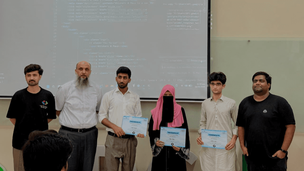 HackData V1 Winning Teams & Faculty